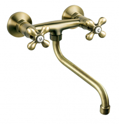 Novaservis Antica BAI5BR drezová nástenná batéria, bronz, rozteč 150 mm